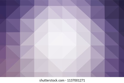 Light Purple vector abstract polygonal background. Colorful abstract illustration with triangles. Textured pattern for your backgrounds.