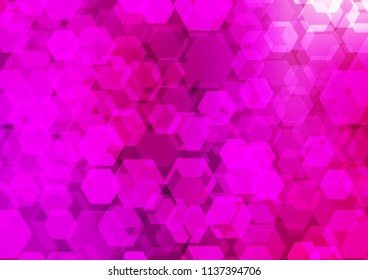 Light Purple vector abstract polygonal template. A vague abstract illustration with gradient. A completely new template for your business design.
