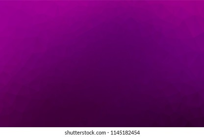 Light Purple vector abstract polygonal layout. Modern geometrical abstract illustration with gradient. Brand new style for your business design.