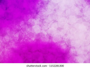 Light Purple vector abstract polygonal background. Brand new colored illustration in blurry style with gradient. Brand new style for your business design.