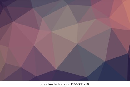 Light Purple vector abstract polygonal background. A sample with polygonal shapes. Completely new template for your banner.