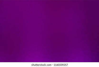 Light Purple vector abstract polygonal cover. Shining illustration, which consist of triangles. A completely new design for your business.