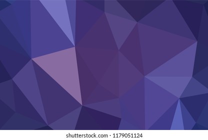 Light Purple vector abstract polygonal background. Colorful illustration in polygonal style with gradient. Brand new style for your business design.