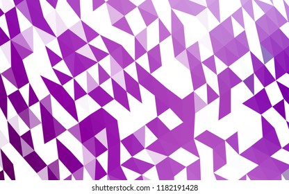 Light Purple vector abstract polygonal cover. Creative geometric illustration in Origami style with gradient. A new texture for your design.