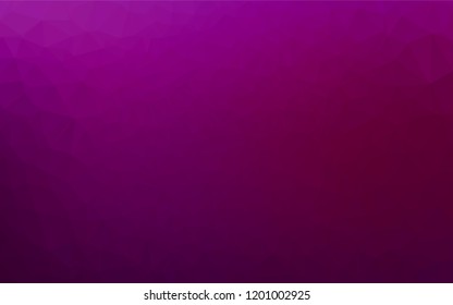 Light Purple vector abstract polygonal cover. A completely new color illustration in a vague style. A completely new template for your business design.