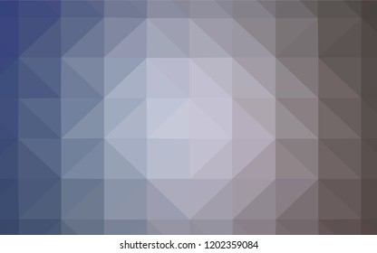 Light Purple vector abstract polygonal pattern. Glitter abstract illustration with an elegant triangles. Pattern for a brand book's backdrop.