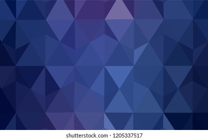 Light Purple vector abstract polygonal pattern. Elegant bright polygonal illustration with gradient. Brand new style for your business design.