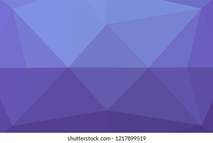 Light Purple vector abstract polygonal texture. An elegant bright illustration with gradient. The elegant pattern can be used as part of a brand book.