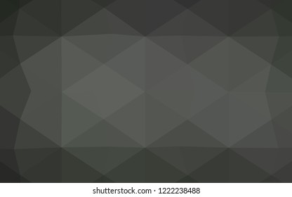 Light Purple vector abstract polygonal pattern. Colorful illustration in polygonal style with gradient. The best triangular design for your business.