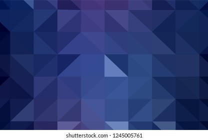 Light Purple vector abstract polygonal template. A sample with polygonal shapes. A completely new design for your leaflet.