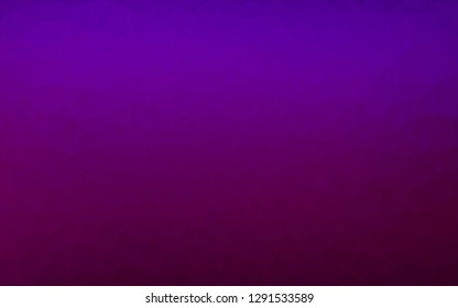 Light Purple vector abstract polygonal cover. A completely new color illustration in a vague style. Elegant pattern for a brand book.