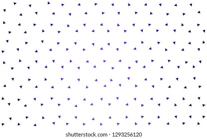 Light Purple vector  abstract polygonal template. A sample with polygonal shapes. Brand new design for your business.