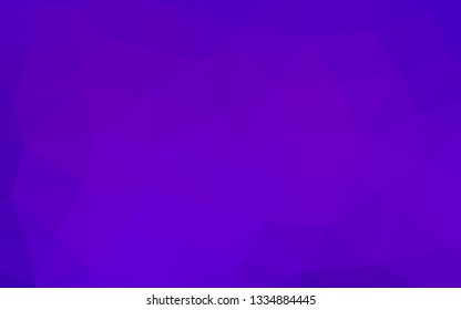 Light Purple vector abstract polygonal cover. Brand new colorful illustration in with gradient. Elegant pattern for a brand book.