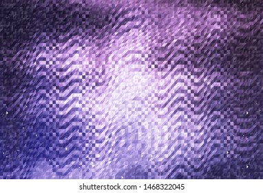Light Purple vector abstract polygonal template. Creative geometric illustration in Origami style with gradient. Polygonal design for your web site.