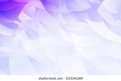 Light Purple vector abstract polygonal background. Colorful illustration in polygonal style with gradient. Brand new design for your business.