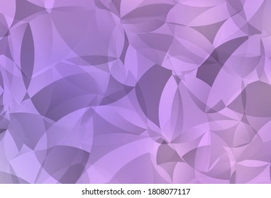 Light Purple vector abstract polygonal template. Polygonal abstract illustration with gradient. Pattern for a brand book's backdrop.