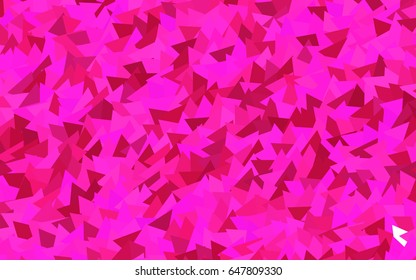 Light Purple vector abstract polygonal background. An elegant bright illustration with gradient. The elegant pattern can be used as part of a brand book.