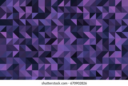 Light Purple vector abstract polygonal background. Creative geometric illustration in Origami style with gradient. The completely new template can be used for your brand book.