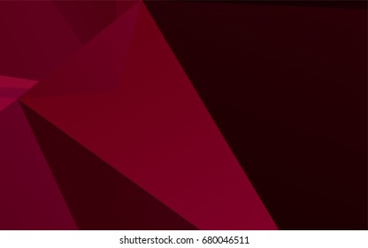 Light Purple vector abstract polygonal pattern. Triangular geometric sample with gradient.  The polygonal design can be used for your web site.