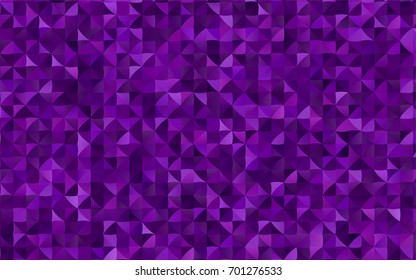 Light Purple vector abstract polygonal background. Modern geometrical abstract illustration with gradient. The elegant pattern can be used as part of a brand book.