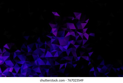 Light Purple vector abstract polygonal background. Creative geometric illustration in Origami style with gradient. Brand-new style for your business design.