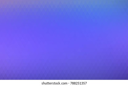 Light Purple vector abstract polygonal pattern. Triangular geometric sample with gradient.  The completely new template can be used for your brand book.