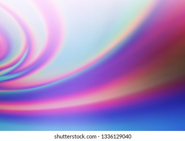 Light Purple vector abstract template. An elegant bright illustration with gradient. The best blurred design for your business.