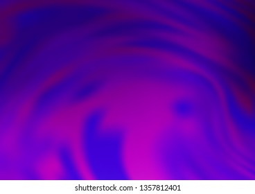 Light Purple vector abstract template. Creative illustration in halftone style with gradient. The template can be used for your brand book.
