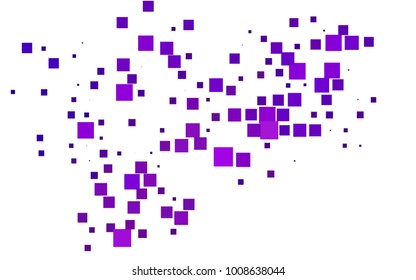 Light Purple vector abstract textured polygonal background. Blurry rectangular design. The pattern with repeating rectangles can be used for background.