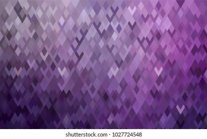 Light Purple vector abstract textured polygonal background. Blurry rectangular design. The pattern with repeating rectangles can be used for background.