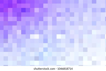 Light Purple vector abstract textured polygonal background. Blurry rectangular design. The pattern with repeating rectangles can be used for background.