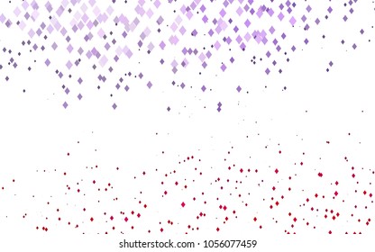 Light Purple vector abstract textured polygonal background. Blurry rectangular design. The pattern with repeating rectangles can be used for background.