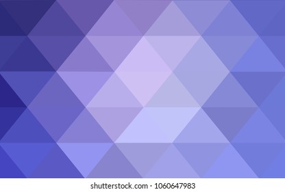 Light Purple vector abstract textured polygonal background. Blurry triangle design. Pattern can be used for background.