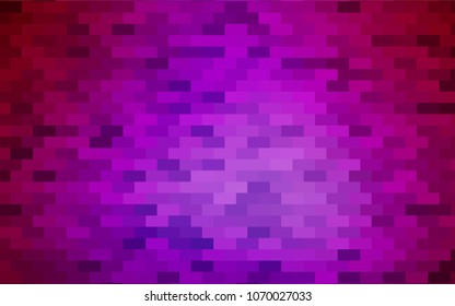 Light Purple vector abstract textured polygonal background. Blurry rectangular design. The pattern with repeating rectangles can be used for background.