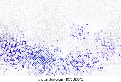 Light Purple vector abstract textured polygonal background. Blurry rectangular design. The pattern with repeating rectangles can be used for background.