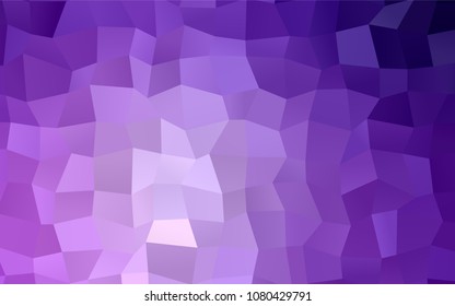 Light Purple vector abstract textured polygonal background. Blurry rectangular design. The pattern with repeating rectangles can be used for background.