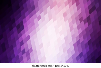 Light Purple vector abstract textured polygonal background. Blurry rectangular design. The pattern with repeating rectangles can be used for background.