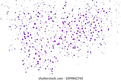 Light Purple vector abstract textured polygonal background. Blurry rectangular design. The pattern with repeating rectangles can be used for background.