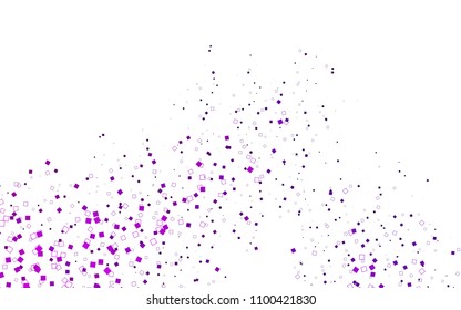Light Purple vector abstract textured polygonal background. Blurry rectangular design. The pattern with repeating rectangles can be used for background.