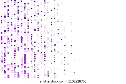 Light Purple vector abstract textured polygonal background. Blurry rectangular design. The pattern with repeating rectangles can be used for background.