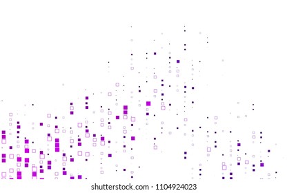 Light Purple vector abstract textured polygonal background. Blurry rectangular design. The pattern with repeating rectangles can be used for background.