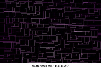Light Purple vector abstract textured polygonal background. Blurry rectangular design. The pattern with repeating rectangles can be used for background.