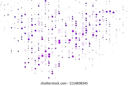 Light Purple vector abstract textured polygonal background. Blurry rectangular design. The pattern with repeating rectangles can be used for background.