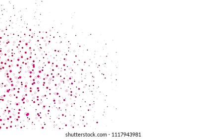 Light Purple vector abstract textured polygonal background. Blurry rectangular design. The pattern with repeating rectangles can be used for background.