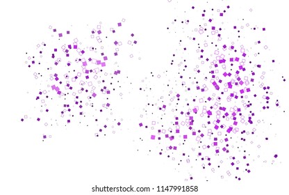Light Purple vector abstract textured polygonal background. Blurry rectangular design. The pattern with repeating rectangles can be used for background.