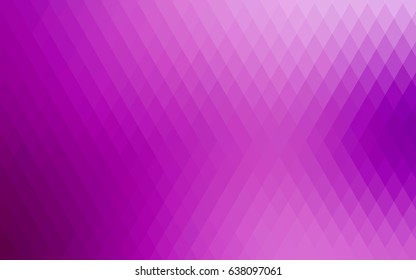 Light Purple vector abstract textured polygonal background. Blurry rectangular design. The pattern with repeating rectangles can be used for background.