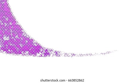 Light Purple vector abstract textured polygonal background. Brand-new blurry hexagonal design. Pattern can be used for background.