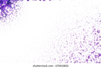 Light Purple vector abstract textured polygonal background. Blurry rectangular design. The pattern with repeating rectangles can be used for background.