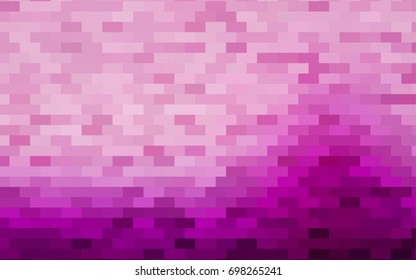 Light Purple vector abstract textured polygonal background. Blurry rectangular design. The pattern with repeating rectangles can be used for background.