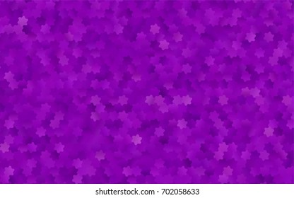 Light Purple vector abstract textured polygonal background. Brand-new blurry hexagonal design. Pattern can be used for background.